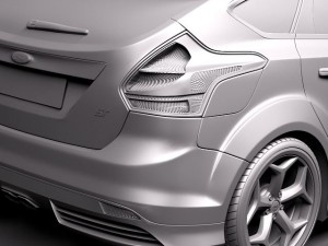 Focus ST 2012 3D मॉडल