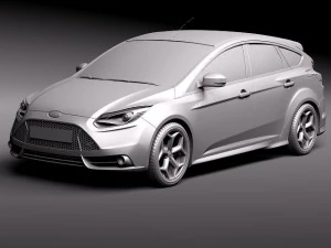Focus ST 2012 3D Model