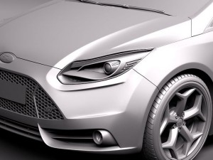 Focus ST 2012 3D मॉडल