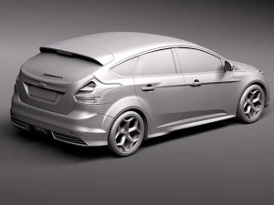 Focus ST 2012 3D Model
