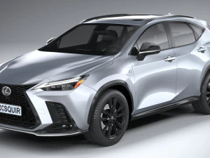 Lexus NX 300 F-Sport 2022 3D Model
