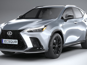 Lexus NX 300 F-Sport 2022 3D 모델