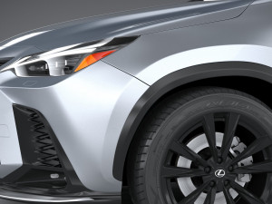 Lexus NX 300 F-Sport 2022 3D 모델