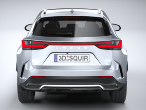 Lexus NX 300 F-Sport 2022 3D 모델