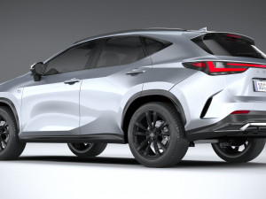 Lexus NX 300 F-Sport 2022 3D 모델