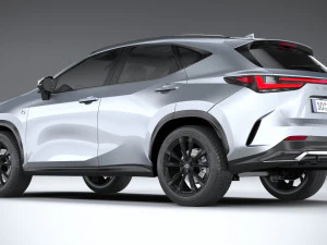 Lexus NX 300 F-Sport 2022 3D Model