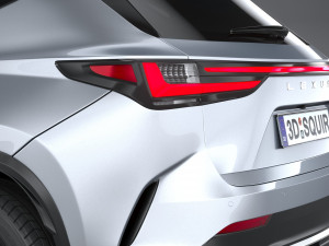 Lexus NX 300 F-Sport 2022 3D 모델