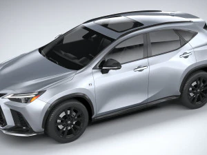 Lexus NX 300 F-Sport 2022 3D Model