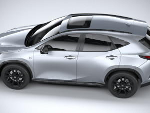 Lexus NX 300 F-Sport 2022 3D 모델