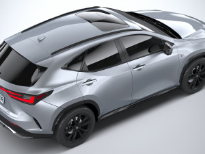 Lexus NX 300 F-Sport 2022 3D 모델