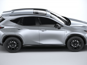 Lexus NX 300 F-Sport 2022 3D 모델