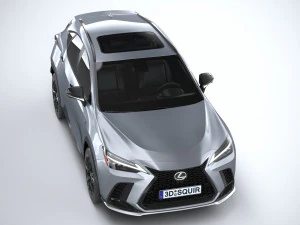 Lexus NX 300 F-Sport 2022 3D Model
