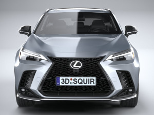 Lexus NX 300 F-Sport 2022 3D 모델