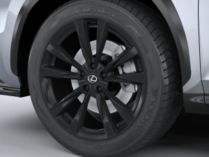 Lexus NX 300 F-Sport 2022 3D 모델