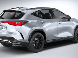 Lexus NX 300 F-Sport 2022 3D 모델