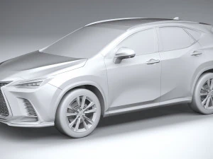 Lexus NX 300 F-Sport 2022 3D Model