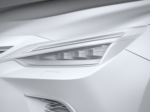 Lexus NX 300 F-Sport 2022 3D 모델