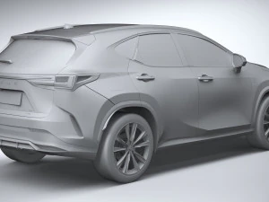 Lexus NX 300 F-Sport 2022 3D Model