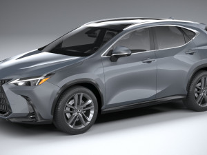 lexus nx300 regular 2022 3D Model