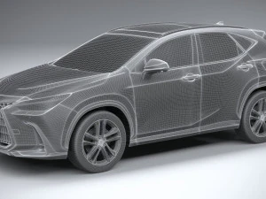 Lexus NX 300 Regular 2022 3D Model