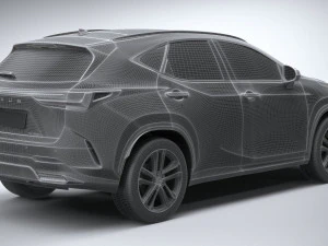Lexus NX 300 Regular 2022 3D Model