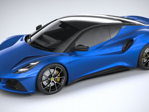 Lotus Emira 2023 3D Model