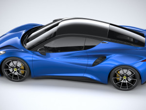 Lotus Emira 2023 3D Model