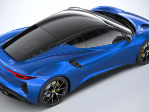 Lotus Emira 2023 3D Model