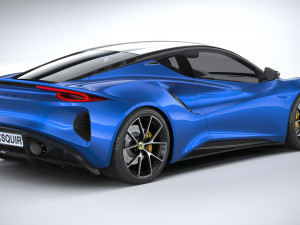 Lotus Emira 2023 3D Model