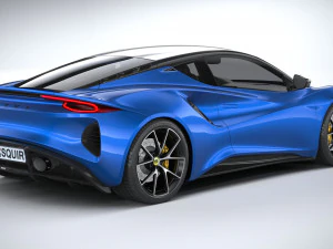 Lotus Emira 2023 3D Model