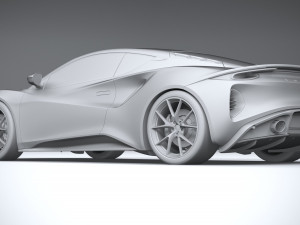 Lotus Emira 2023 3D Model