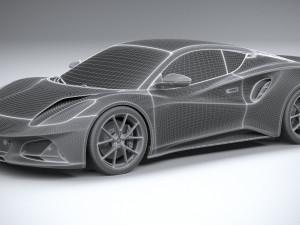 Lotus Emira 2023 3D Model