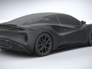 Lotus Emira 2023 3D Model