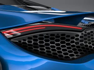 Mclaren 765LT Spider 2022 3D Model