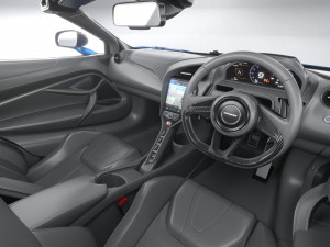 Mclaren 765LT Spider 2022 3D Модель