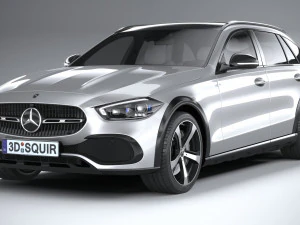 Mercedes-Benz C-class Allterrain 2022 3D Model