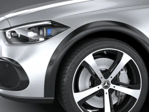 Mercedes-Benz C-class Allterrain 2022 3D Model