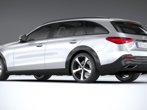 Mercedes-Benz C-class Allterrain 2022 3D Model