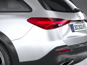 Mercedes-Benz C-class Allterrain 2022 3D Model