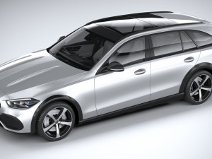 Mercedes-Benz C-class Allterrain 2022 3D Model
