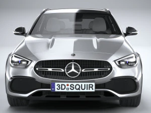 Mercedes-Benz C-class Allterrain 2022 3D Model