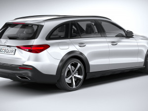 Mercedes-Benz C-class Allterrain 2022 3D Model