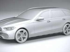Mercedes-Benz C-class Allterrain 2022 3D Model
