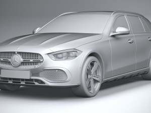 Mercedes-Benz C-class Allterrain 2022 3D Model