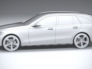 Mercedes-Benz C-class Allterrain 2022 3D Model