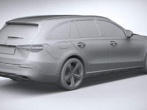 Mercedes-Benz C-class Allterrain 2022 3D Model
