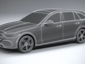 Mercedes-Benz C-class Allterrain 2022 3D Model
