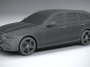 Mercedes-Benz C-class Allterrain 2022 3D Model