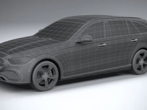 Mercedes-Benz C-class Allterrain 2022 3D Model