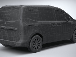 Mercedes-Benz Citan Van 2022 Model 3D